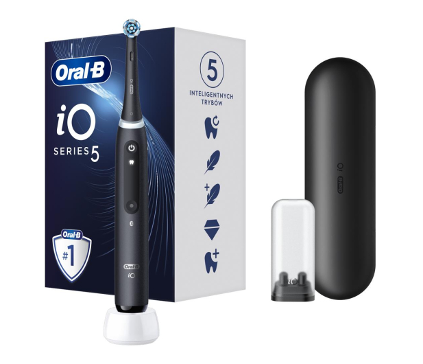 Oral-B Szczoteczka magnetyczna iO5 (czarna) - 1069521 - zdjęcie 2